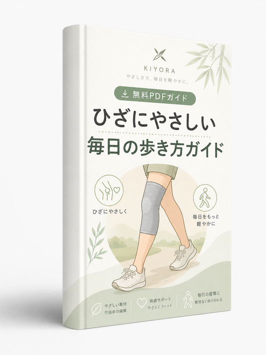 無料PDFガイド ひざにやさしい 毎日の歩き方ガイド