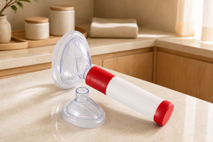 CADRA emergency preparedness suction device in a home kitchen